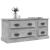 Comodă TV, gri beton, 100x35,5x45 cm, lemn prelucrat GartenMobel Dekor