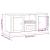 Comodă TV, gri beton, 100x35,5x45 cm, lemn prelucrat GartenMobel Dekor