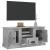 Comodă TV, gri beton, 100x35,5x45 cm, lemn prelucrat GartenMobel Dekor