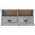 Comodă TV, gri beton, 93x35,5x45 cm, lemn prelucrat GartenMobel Dekor