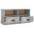 Comodă TV, gri beton, 93x35,5x45 cm, lemn prelucrat GartenMobel Dekor