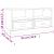 Comodă TV, gri beton, 93x35,5x45 cm, lemn prelucrat GartenMobel Dekor