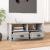 Comodă TV, gri sonoma, 93x35,5x45 cm, lemn prelucrat GartenMobel Dekor