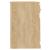 Birou cu sertar, stejar sonoma, 115x50x75 cm, lemn prelucrat GartenMobel Dekor