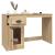 Birou cu sertar, stejar sonoma, 115x50x75 cm, lemn prelucrat GartenMobel Dekor