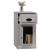 Dulap lateral, sertar, gri sonoma, 40x50x75 cm, lemn prelucrat GartenMobel Dekor