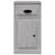 Dulap lateral, sertar, gri sonoma, 40x50x75 cm, lemn prelucrat GartenMobel Dekor
