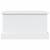 Raft de depozitare, alb, 50x30x28 cm, lemn prelucrat GartenMobel Dekor