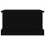 Raft de depozitare, negru, 50x30x28 cm, lemn prelucrat GartenMobel Dekor