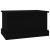 Raft de depozitare, negru, 50x30x28 cm, lemn prelucrat GartenMobel Dekor