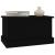 Raft de depozitare, negru, 50x30x28 cm, lemn prelucrat GartenMobel Dekor