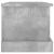 Cutie de depozitare, gri beton, 50x30x28 cm, lemn prelucrat GartenMobel Dekor
