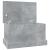 Cutie de depozitare, gri beton, 50x30x28 cm, lemn prelucrat GartenMobel Dekor