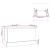 Cutie de depozitare, gri beton, 50x30x28 cm, lemn prelucrat GartenMobel Dekor
