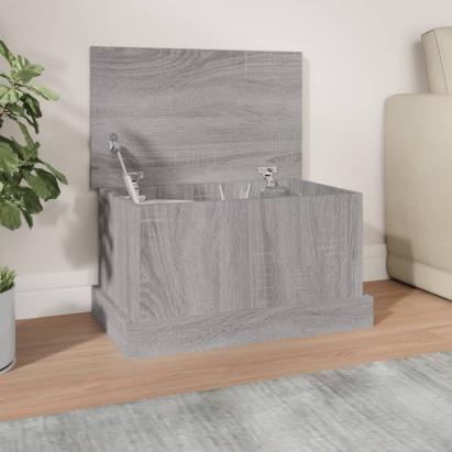 Cutie de depozitare, gri sonoma, 50x30x28 cm, lemn prelucrat GartenMobel Dekor