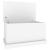 Cutie de depozitare, alb, 70x40x38 cm, lemn prelucrat GartenMobel Dekor
