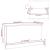 Cutie de depozitare, alb, 70x40x38 cm, lemn prelucrat GartenMobel Dekor