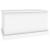 Cutie de depozitare, alb, 70x40x38 cm, lemn prelucrat GartenMobel Dekor