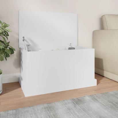 Cutie de depozitare, alb, 70x40x38 cm, lemn prelucrat GartenMobel Dekor