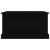 Cutie de depozitare, negru, 70x40x38 cm, lemn prelucrat GartenMobel Dekor