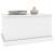 Cutie de depozitare, alb extralucios 70x40x38 cm lemn prelucrat GartenMobel Dekor