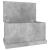 Cutie de depozitare, gri beton, 70x40x38 cm, lemn prelucrat GartenMobel Dekor