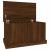 Cutie de depozitare, stejar maro, 70x40x38 cm, lemn prelucrat GartenMobel Dekor