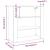 Dulap de perete, negru, 80x33x80 cm, lemn prelucrat GartenMobel Dekor