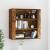 Dulap de perete, stejar fumuriu, 80x33x80 cm, lemn prelucrat GartenMobel Dekor