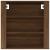Dulap de perete, stejar maro,80x33x80 cm, lemn prelucrat GartenMobel Dekor