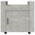 Cărucior de birou, gri beton, 60x45x60 cm, lemn prelucrat GartenMobel Dekor