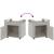 Cărucior de birou, gri beton, 60x45x60 cm, lemn prelucrat GartenMobel Dekor
