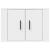 Dulap TV cu montaj pe perete, alb, 57x34,5x40 cm GartenMobel Dekor