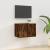 Dulap TV montat pe perete, stejar fumuriu, 57x34,5x40 cm GartenMobel Dekor