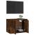 Dulap TV montat pe perete, stejar fumuriu, 57x34,5x40 cm GartenMobel Dekor