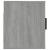 Dulap TV montat pe perete, gri sonoma, 57x34,5x40 cm GartenMobel Dekor