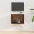 Dulap TV montat pe perete, stejar maro, 57x34,5x40 cm GartenMobel Dekor