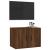 Dulap TV montat pe perete, stejar maro, 57x34,5x40 cm GartenMobel Dekor