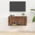 Dulap TV montat pe perete, stejar fumuriu, 80x34,5x40 cm GartenMobel Dekor