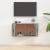 Dulap TV montat pe perete, gri sonoma, 80x34,5x40 cm GartenMobel Dekor