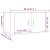 Dulap TV montat pe perete, gri sonoma, 80x34,5x40 cm GartenMobel Dekor