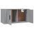 Dulap TV montat pe perete, gri sonoma, 80x34,5x40 cm GartenMobel Dekor