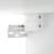 Dulap TV montat pe perete, alb, 100x34,5x40 cm GartenMobel Dekor