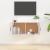 Dulap TV montat pe perete, alb, 100x34,5x40 cm GartenMobel Dekor