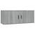 Dulap TV montat pe perete, gri sonoma, 100x34,5x40 cm GartenMobel Dekor