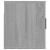 Dulap TV montat pe perete, gri sonoma, 100x34,5x40 cm GartenMobel Dekor
