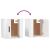 Dulap TV montat pe perete, alb, 40x34,5x40 cm GartenMobel Dekor