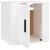 Dulap TV montat pe perete, alb, 40x34,5x40 cm GartenMobel Dekor