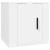 Dulapuri TV montate pe perete, 2 buc., alb, 40x34,5x40 cm GartenMobel Dekor