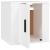 Dulapuri TV montate pe perete, 2 buc., alb, 40x34,5x40 cm GartenMobel Dekor